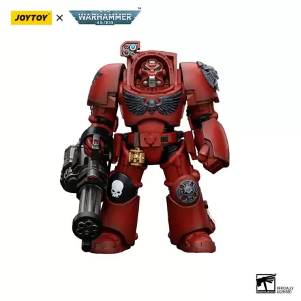 Warhammer The Horus Heresy Figurka Akcji 1/18 Blood Angels Terminator Squad Terminator z Działem Szturmowym 14 cm termékfotója