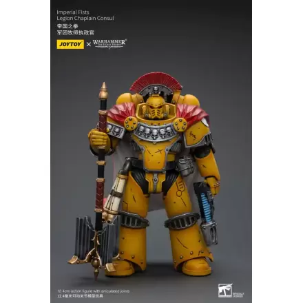 Warhammer The Horus Heresy Figurka Akcji 1/18 Imperial Fists Legion Chaplain Consul 12 cm termékfotója