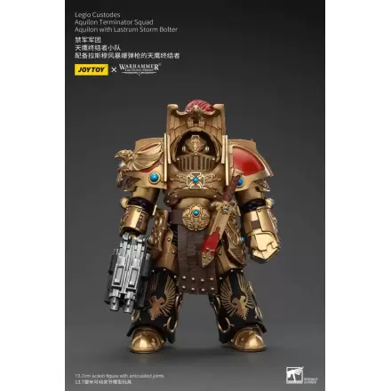 Warhammer The Horus Heresy Figurka Akcji 1/18 Legio Custodes Aquilon Terminator Squad Aquilon z Lastrum Storm Bolter 14 cm termékfotója