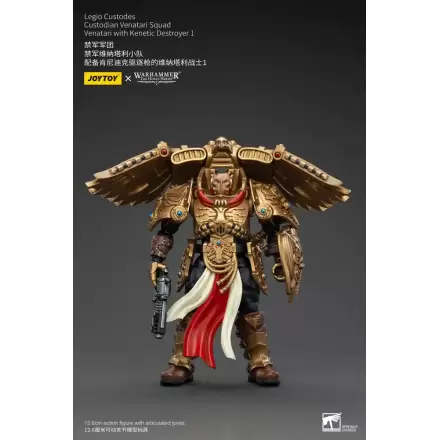 Warhammer The Horus Heresy Figurka Akcji 1/18 Legio Custodes Custodian Venatari Squad Venatari z Kenetic Destroyer 1 13 cm termékfotója