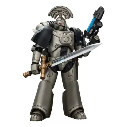 Warhammer The Horus Heresy Figurka Akcji 1/18 Iron Warriors MKVI Taktyczny Sierżant z Mieczem Energetycznym i Pistoletem Plazmowym 12 cm zdjęcie produktu