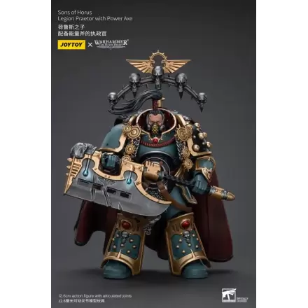 Warhammer The Horus Heresy figurka akcji 1/18 Sons of Horus Legion Praetor z Power Axe 12 cm zdjęcie produktu