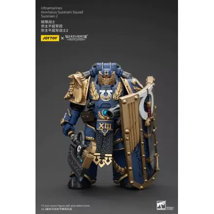 Warhammer The Horus Heresy Figurka Akcji 1/18 Ultramarines Invictarus Suzerain Squad Suzerain 2 12 cm termékfotója