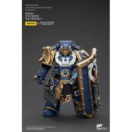 Warhammer The Horus Heresy Figurka Akcji 1/18 Ultramarines Invictarus Suzerain Squad Suzerain 3 12 cm termékfotója