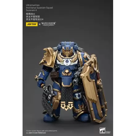 Warhammer The Horus Heresy Figurka Akcji 1/18 Ultramarines Invictarus Suzerain Squad Suzerain 4 12 cm termékfotója