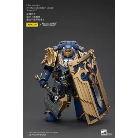 Warhammer The Horus Heresy Figurka Akcji 1/18 Ultramarines Invictarus Suzerain Squad Suzerain 5 12 cm termékfotója