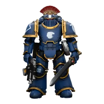 Warhammer The Horus Heresy Figurka Akcji 1/18 Legion Ultramarines MKIII Tactical Squad Sierżant z Power Sword 12 cm termékfotója