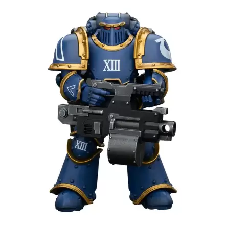 Warhammer The Horus Heresy Figurka Akcji 1/18 Ultramarines Legion MKIII Tactical Support Squad Legionista z Ciężkim Bolterem 12 cm termékfotója