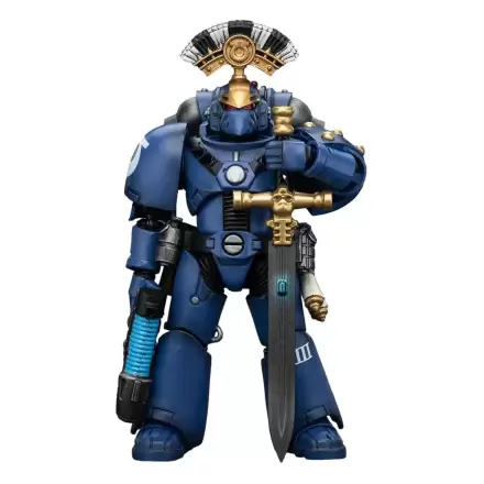 Warhammer The Horus Heresy Figurka Akcji 1/18 Ultramarines MK VI Tactical Squad Sierżant z Plasma Pistol i Power Sword 12 cm termékfotója