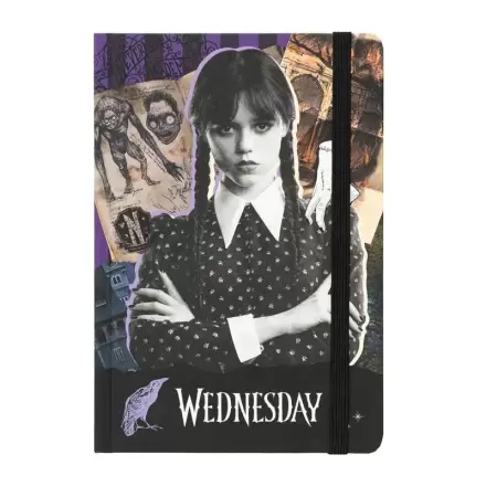 Notatnik premium A5 Wednesday Addams termékfotója