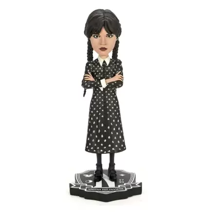 Wednesday Head Knocker Bobble-Head Wednesday Addams 21 cm termékfotója