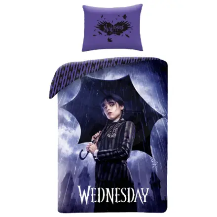 Wednesday Rainy Day poszewka na kołdrę z mikrofibry zdjęcie produktu