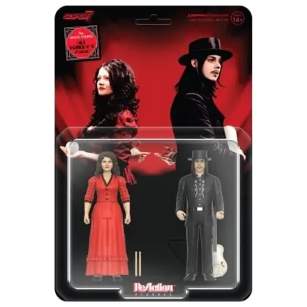 White Stripes ReAction figurki akcji 2-Pack Wave 01 The White Stripes (Get Behind Me Satan) 10 cm zdjęcie produktu