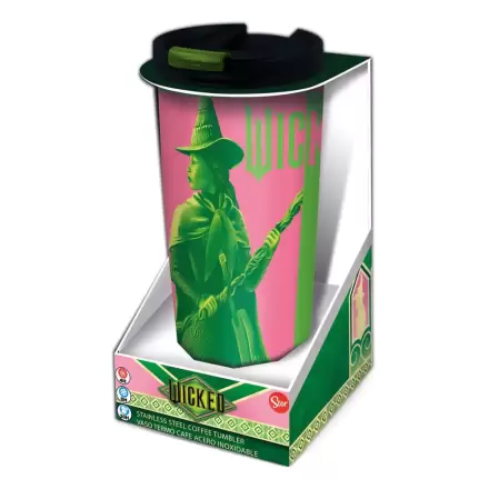 Wicked Stalowy tumbler Alphaba termékfotója