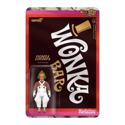 Willy Wonka i Fabryka Czekolady (1971) ReAction Figurka Akcji Seria 03 Umpa Lumpa 10 cm termékfotója