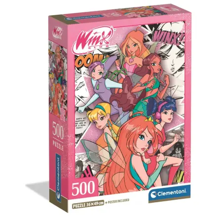 Winx Club Komiks 500-elementowe Kompaktowe Puzzle zdjęcie produktu