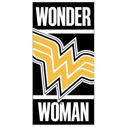 Wonder Woman Czarny ręcznik zdjęcie produktu