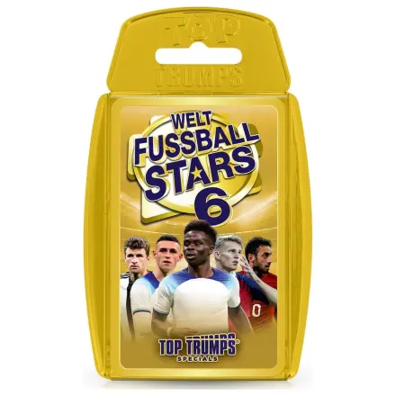 World Football Stars 6 Gra karciana Top Trumps *Wersja niemiecka* zdjęcie produktu