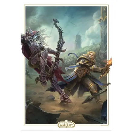 Wydruk artystyczny World of Warcraft Sylvanas vs Anduin Edycja Limitowana zdjęcie produktu