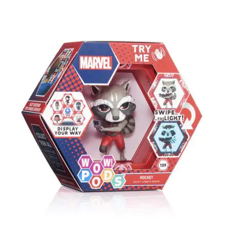 WOW! POD Marvel Rocket Raccoon figurka LED zdjęcie produktu