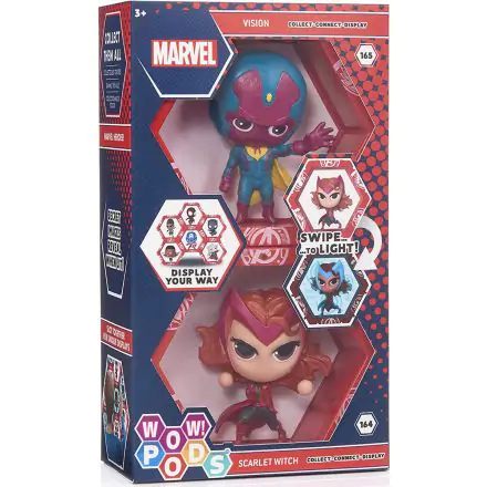 WOW! POD Marvel Vision + Scarlet figurki LED zestaw termékfotója