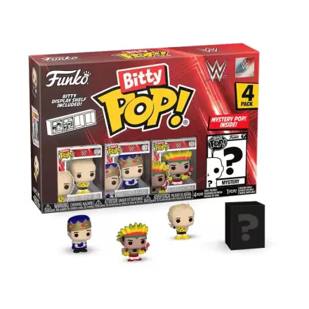 WWE Bitty Funko POP! Figurka Vinyl 4-Pack Dusty Rhodes 2,5 cm termékfotója