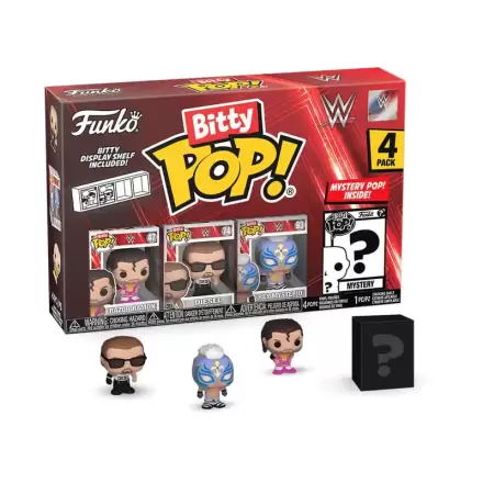 WWE Bitty Funko POP! Figurka winylowa 4-Pack Razor Ramon 2,5 cm termékfotója