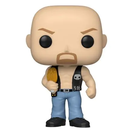 WWE POP! Figurka Vinyl SC Steve Austin z Pasem 9 cm termékfotója