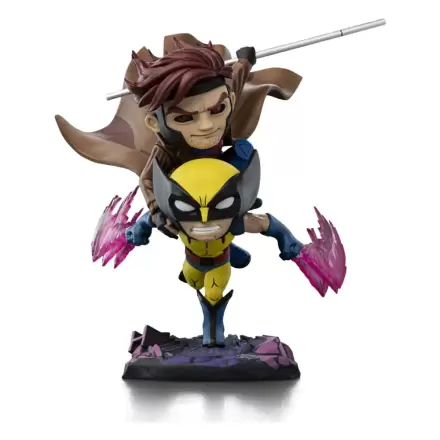 X-Men 97 Mini Co. Figurka PVC Gambit i Wolverine 23 cm termékfotója