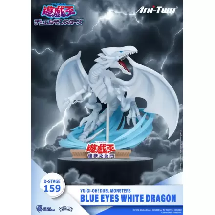 Yu-Gi-Oh! Duel Monsters D-Stage Diorama PVC Blue Eyes White Dragon 15 cm zdjęcie produktu