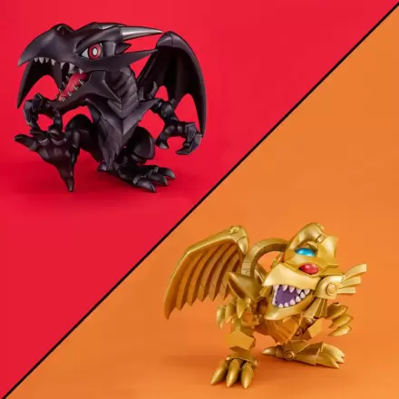 Yu-Gi-Oh! Duel Monsters Megatoon Statua PCV Red Eyes Black Dragon & The Winged Dragon of Ra 13 cm (z prezentem) zdjęcie produktu