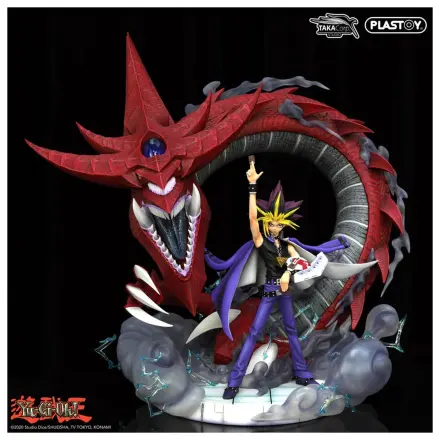 Yu-Gi-Oh! Statua Yami Yugi & Slifer 51 cm zdjęcie produktu