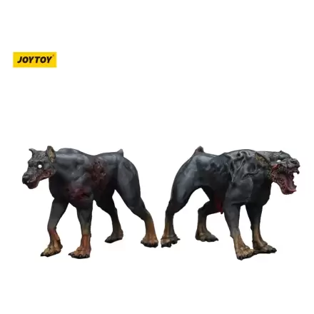 Zombie Dark Source Action Figures 2-Pack Policyjne Psy 8 cm zdjęcie produktu