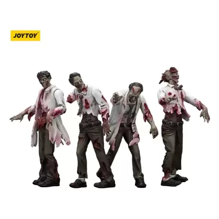 Zombie Dark Source Action Figures 4-Pack Naukowcy (Męski) 8 cm zdjęcie produktu