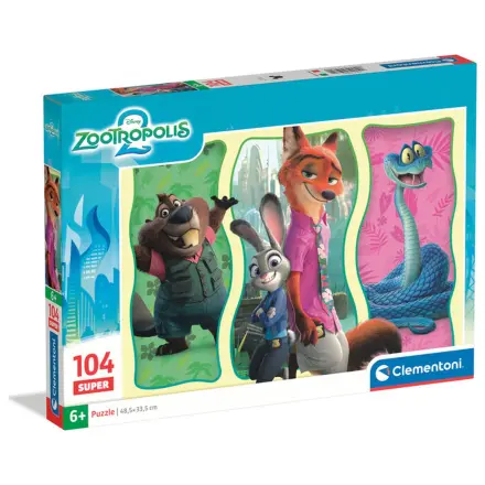 Zootopia 2 puzzle 104 sztuki zdjęcie produktu