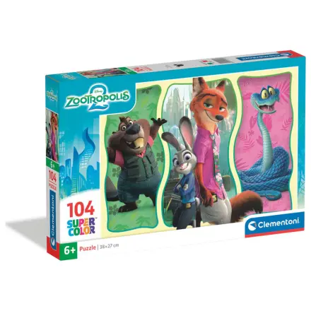 Zootopia 2 puzzle 104 sztuki zdjęcie produktu